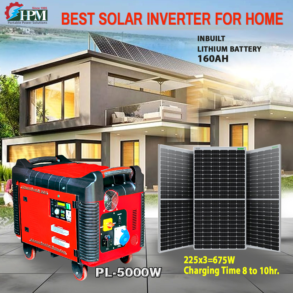 5KVA, Lithium Power Inverter PL-5000W ,140ah lithium battery
